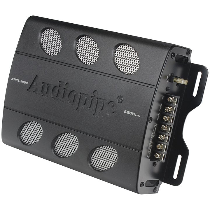 Audiopipe Super Bass Combo pack 600W Max Dual 12" Loaded Box Amp Amp Kit