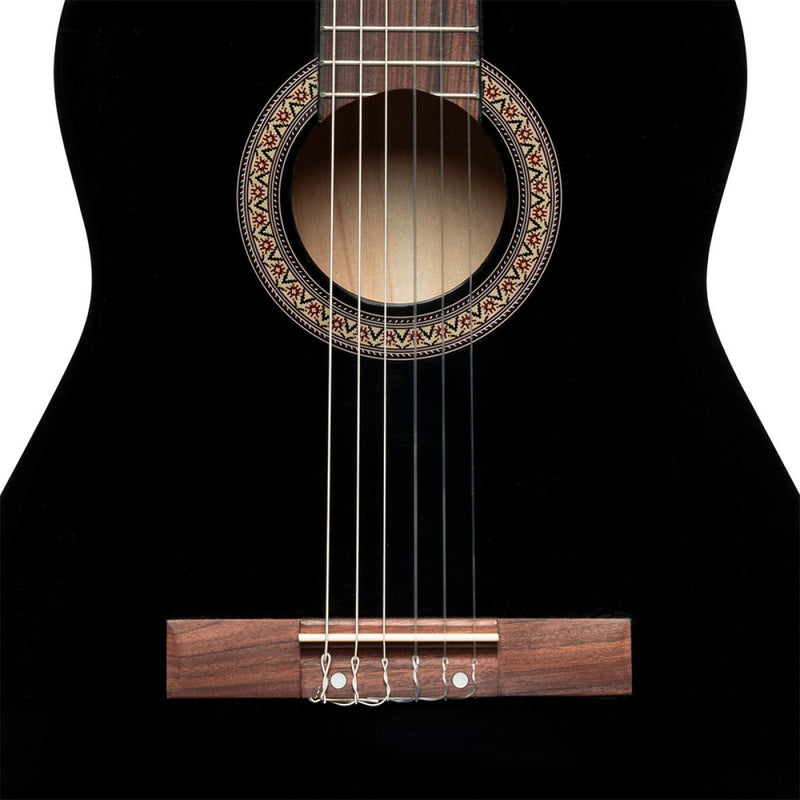 Stagg 4/4 Classical Acoustic Guitar - Black - SCL50-BLK