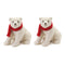 Polar Bear with Scarf (Set of 2)