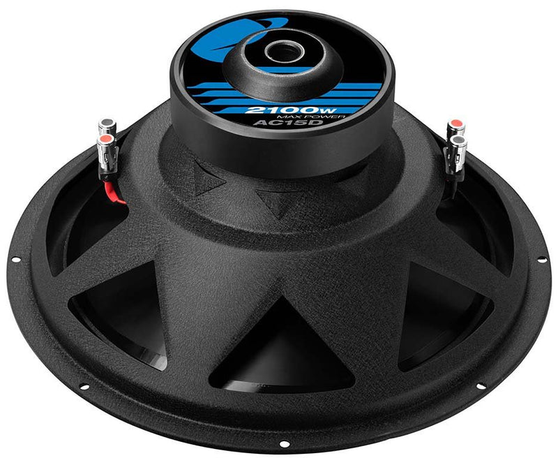 Planet Audio Anarchy 15" Woofer Dual 4 Ohm Voice Coil Black  AC15D