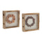 Dried Fruit Wreath Shadow Box (Set of 2)