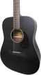 Aria Vintage 100 Series Dreadnought Acoustic Guitar - Matte Black - ARIA-111-MTB