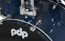 PDP Center Stage 5-Piece Full Drum Kit - 10/12/14/20/14 - Royal Blue Sparkle