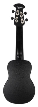 Ovation Americana Soprano Mid Depth Ukulele w/ Gig Bag -  Black Satin - UCS10-5S