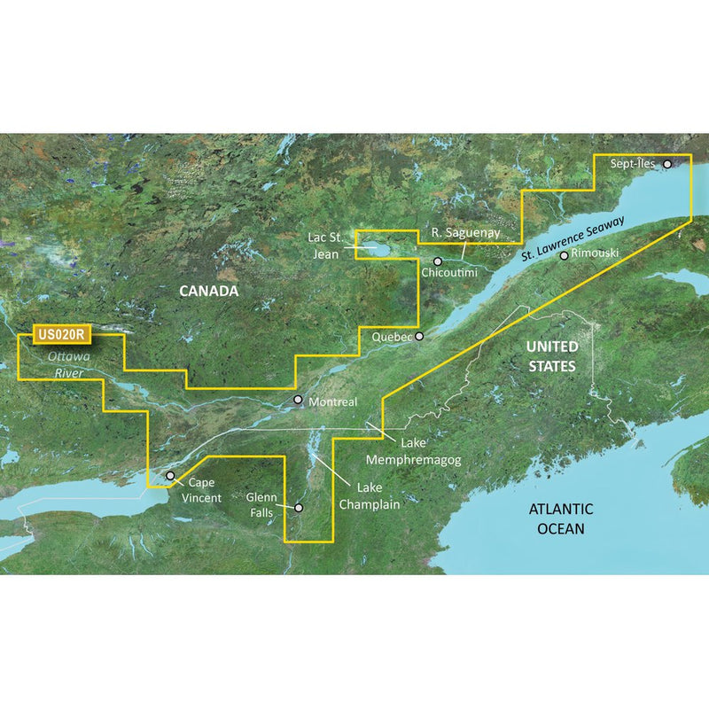 Garmin BlueChart® g3 Vision® HD - VUS020R - St. Lawrence Seaway - microSD™/SD™