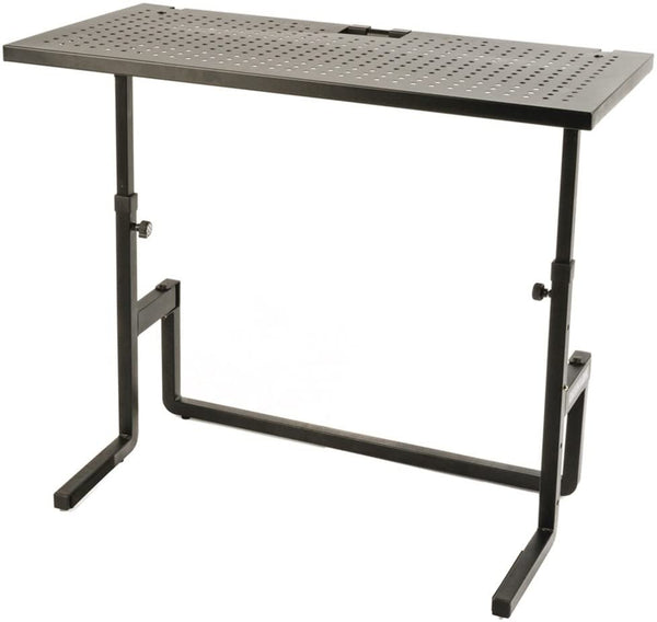 Quik Lok DJ Performance Adjustable Workstation Table - Black - DJ233