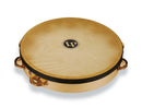 Latin Percussion Pro 10” Single Row Headed Tambourine - Bronze - LP383-BZ