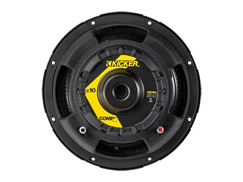 Kicker Comp 10" 300 Watt SVC 4 Ohm Car Audio Subwoofer - 43C104