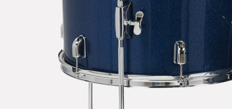 PDP Center Stage 5-Piece Full Drum Kit - 10/12/12/22/14 - Royal Blue Sparkle