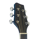 Stagg Slope Shoulder Dreadnought Acoustic Guitar - Blue - SA35 DS-TB