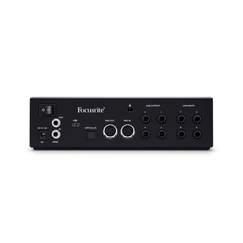 Focusrite Clarett+ 4Pre 18-in / 20-Out USB Audio Interface