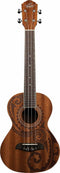 Oscar Schmidt OU2TETAT Tenor Mahogany Tattoo Acoustic/Electric Ukulele