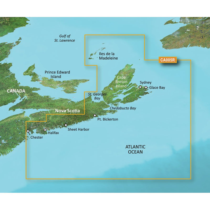 Garmin BlueChart® g3 Vision® HD - VCA005R - Halifax - Cape Breton - microSD™/SD™