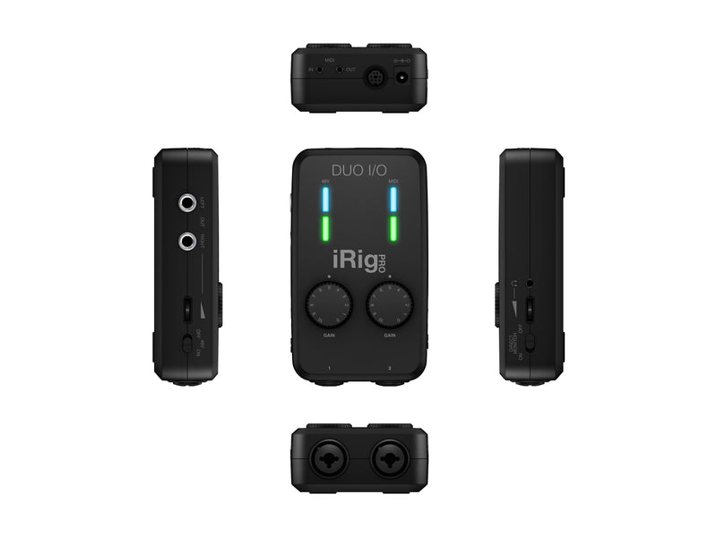 IK Multimedia iRig Pro Duo I/O Mobile 2-Channel Audio/MIDI Interface