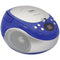 Naxa Portable CD Player with AM/FM Radio (Blue) - NPB251BL