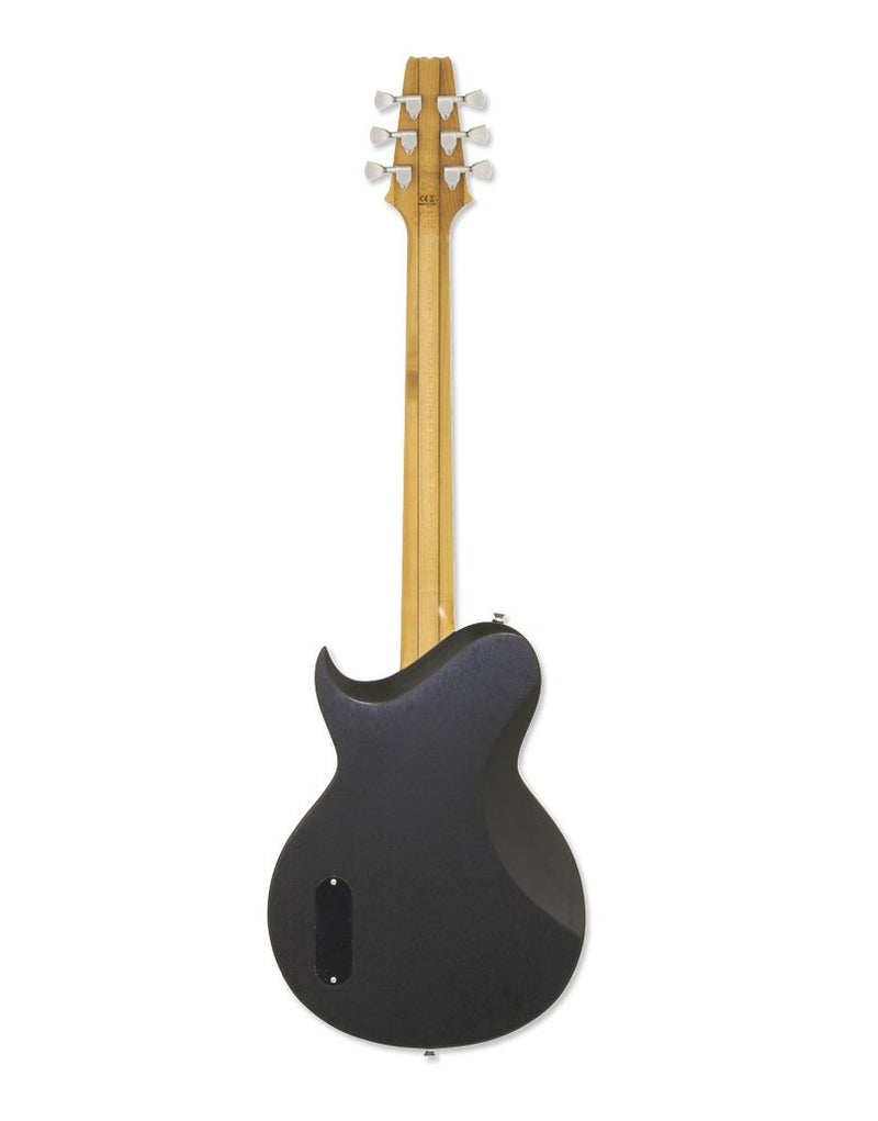 Aria 718-MK2 Brooklyn Electric Guitar - Open Pore Black - 718MKII-OPBK