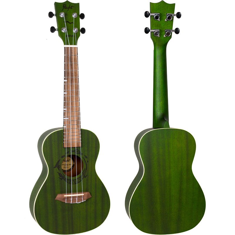 Flight Gemstone Series Concert Ukulele w/ Gig bag - Jade - DUC380