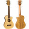 Flight CEQ Electric Acoustic Concert Ukulele w/ Gigbag - Zebrawood - DUC328CEQ - Open Box