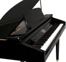 Suzuki Black Micro Grand Digital Piano with Bench - Black - MDG-300-BL