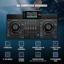 Denon DJ SC LIVE 4 4-Deck Standalone DJ Controller w/ Wi-Fi & Built-In Speakers