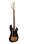 Stagg 30 Series Electric Bass Guitar w/ "P" Machine Heads - Sunburst SBP-30 SNB