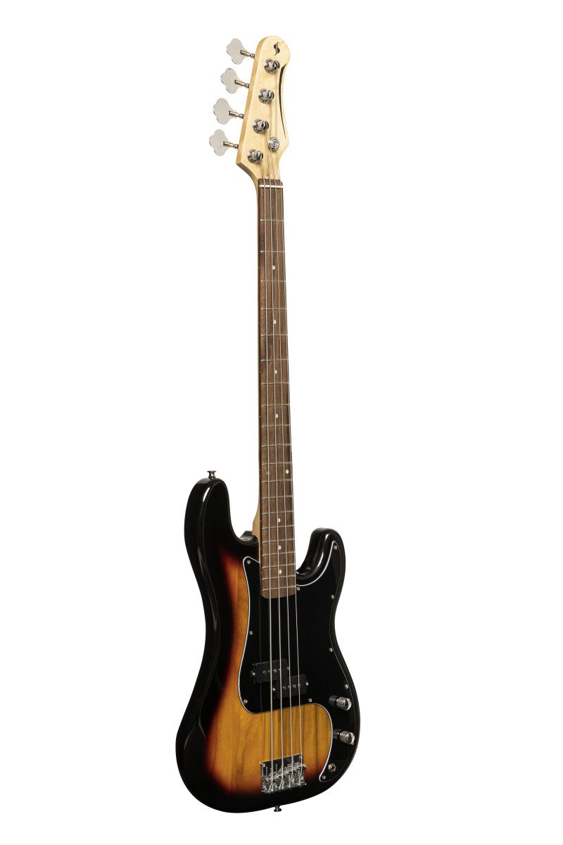 Stagg 30 Series Electric Bass Guitar w/ "P" Machine Heads - Sunburst SBP-30 SNB