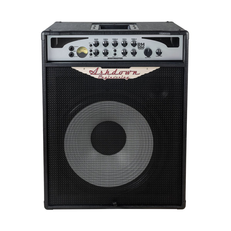 Ashdown Rootmaster EVO II 1x15 500W Combo Bass Amplifier - RMC115T500EVOII