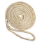 New England Ropes 3/4" Double Braid Dock Line White/Gold 25' C5059-24-00025