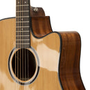 Crafter Able 630 Dreadnought Electric Acoustic Guitar - Cedar - ABLE D630CE N