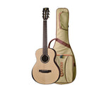 Crafter Mino Shape Acoustic Electric Guitar w/ Gig Bag - Macassar - MINO MACASS