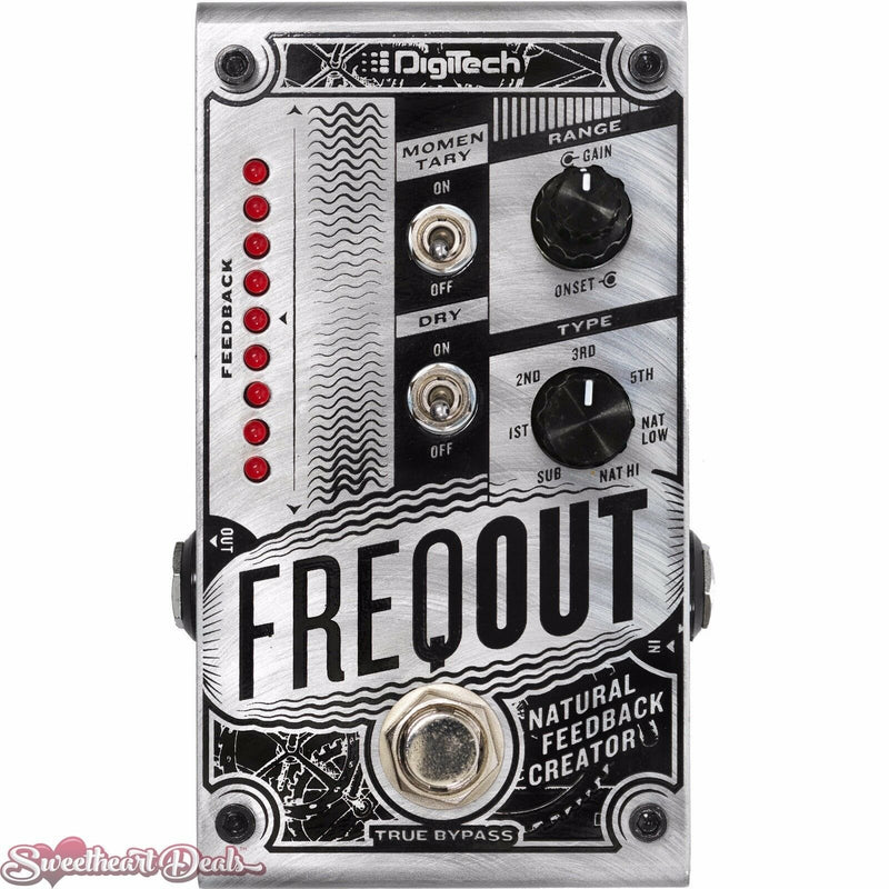 DigiTech FreqOut Natural Feedback Creator Guitar Effect Pedal