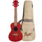 Flight Gemstone Series Concert Ukulele w/ Gig bag - Coral - DUC380