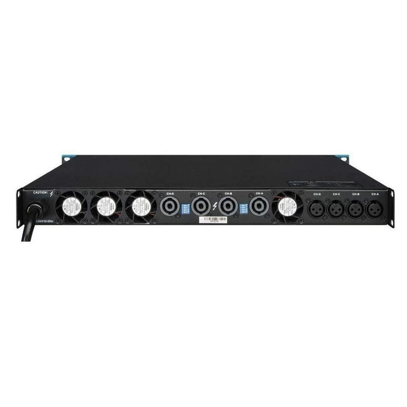 CVR Audio D-654 4-Channel 650 Watts Professional Power Amplifier Class D