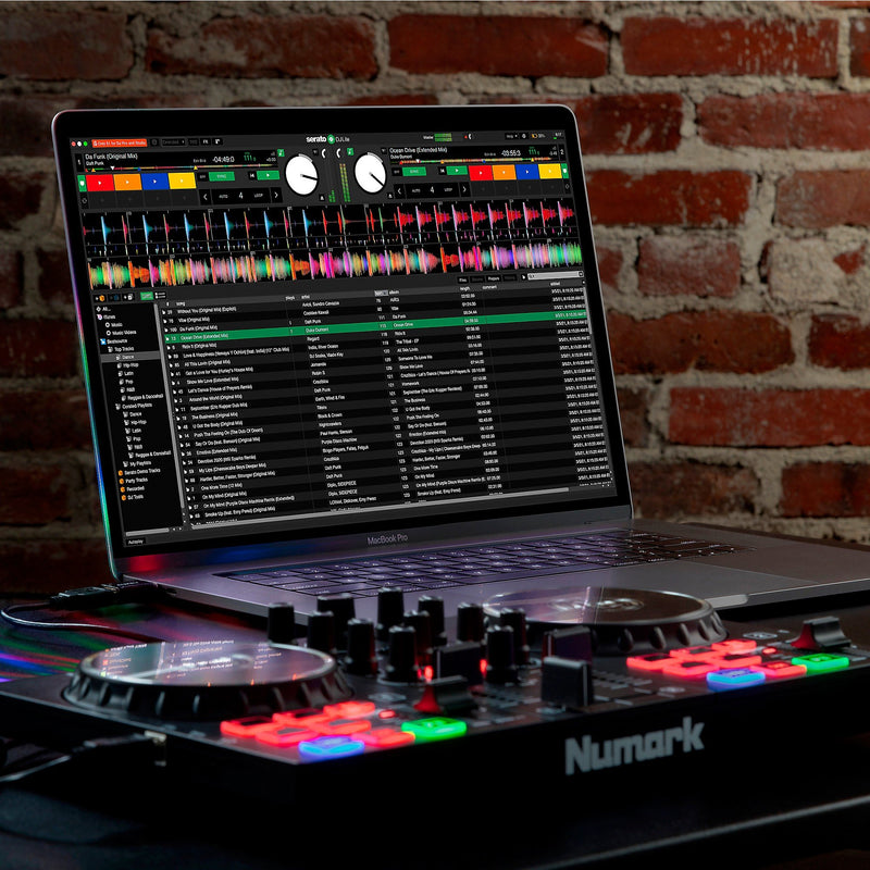 Numark Party Mix II DJ Controller with Built-In Light Show - PARTYMIXII