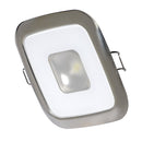 Lumitec Square Mirage Down Light Warm White Dimming Polished Bezel 116119