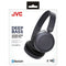 JVC Foldable Bluetooth® On-Ear Headphones (Slate Blue) - HAS31BTA