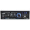 Pyle Home PCAU48BT 120-Watt x 2 Mini Blue Series Bluetooth Stereo Power Amp