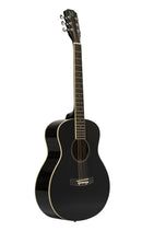 JN Guitars Bessie Series Acoustic Travel Guitar - Black - BES-A MINI BK