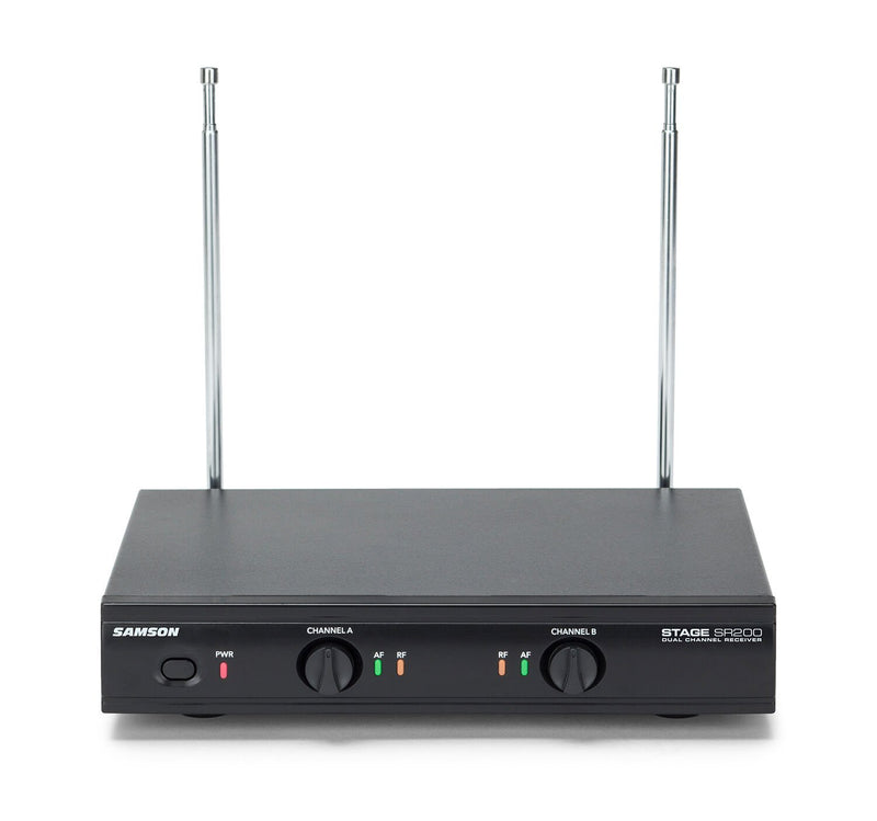 Samson Stage 200 Dual-Channel Handheld VHF Wireless System - Group C / Channel C
