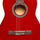 Stagg 1/2 Size Classical Acoustic Guitar - Red - SCL50 1/2-RED