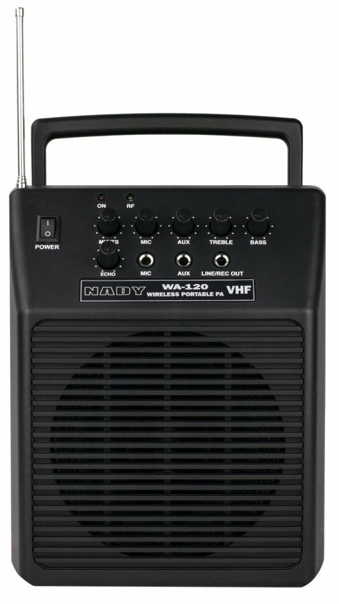 Nady Wireless Portable PA Full-Range Speaker System WA-120BT HT - New Open Box