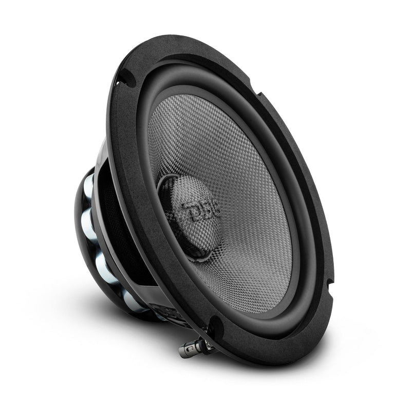 DS18 PRO-CF8.2NR 8" Mid-Bass Loudspeaker With Water Resistant Carbon Fiber Cone and Neodymium Rings Magnet 600 Watts 2-Ohms