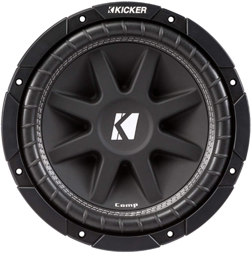 Kicker Car Audio 300 Watt 12" Comp 4 Ohm SVC Subwoofer - 43C124