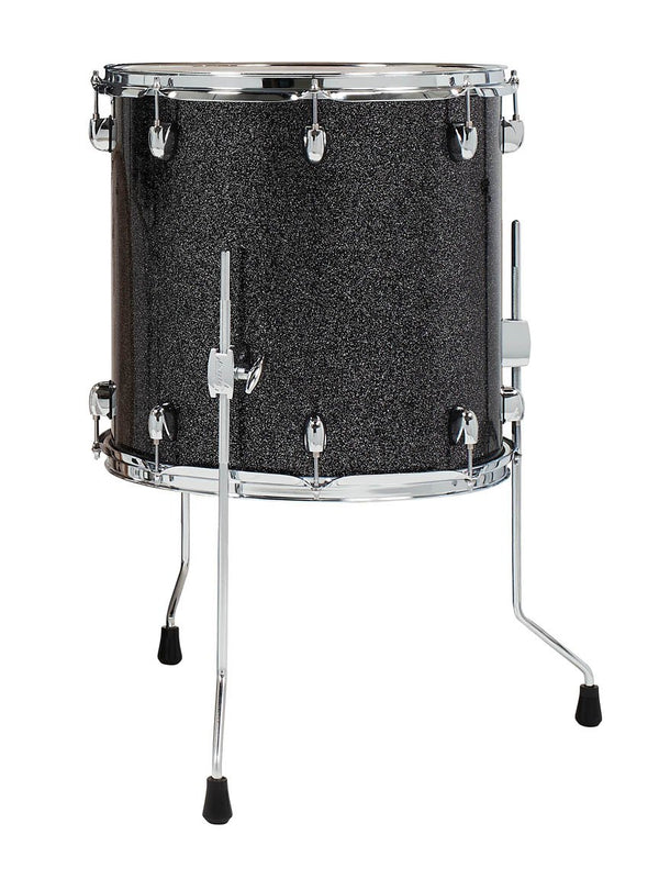 Gretsch Catalina Maple 14x14 Floor Tom Drum - Black Stardust - CM1-1414F-BS