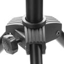 Stagg Orchestral Metal Music Stand & Rest w/ Expandable Sides - MUS-A6 BK