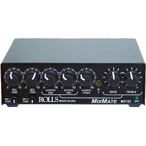 Rolls MX153 MixMate Mic Line Mixer