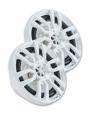 DS18 NXL8 2-Way 375W Max 4 Ohms 8" White Marine Speaker w/ RGB LED Lighting