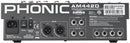 Phonic AM442D USB 4 Mic/line 4 Stereo 2 Groups Compact Mixer - Open Box