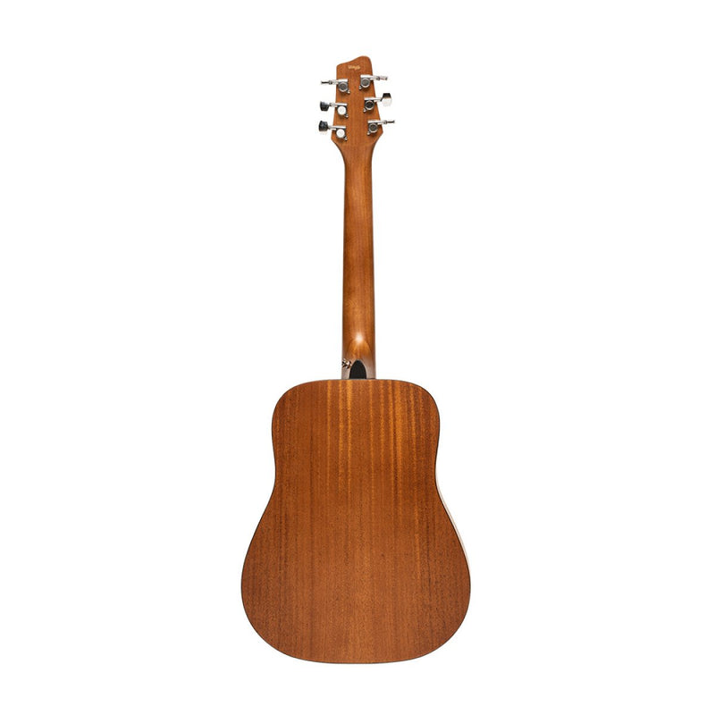 Stagg Acoustic Dreadnought Travel Guitar - Natural - SA25 SPRU TRAV