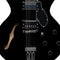 Stagg Silveray 533 Electric Guitar w/ Chambered Maple Body - Black - SVY 533 BK